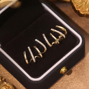 LANÇAMENTO | Brincos Quatro Pontas - Folheado a Ouro 18k + FRETE GRÁTIS