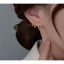 LANÇAMENTO | Brincos Quatro Pontas - Folheado a Ouro 18k + FRETE GRÁTIS